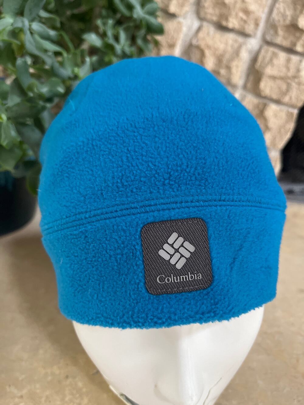 Columbia Fleece Blue Beanie Size L/XL Unisex